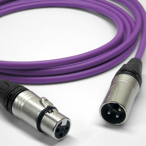 Canare Star Quad XLR Microphone Cable Nickel/Silver 5 FT