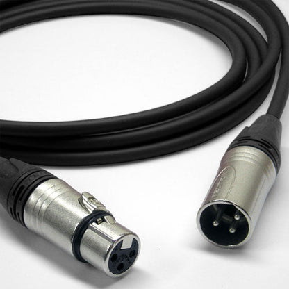 Canare Star Quad XLR Microphone Cable Nickel/Silver 5 FT
