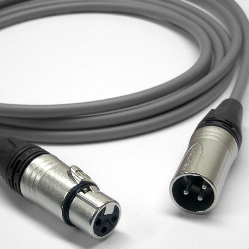 Canare Star Quad XLR Microphone Cable Nickel/Silver 15 FT