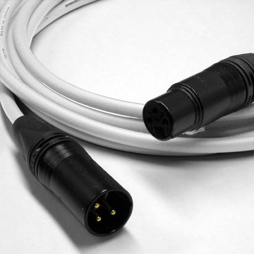 Canare Star Quad XLR Microphone Cable Black/Gold 15 FT