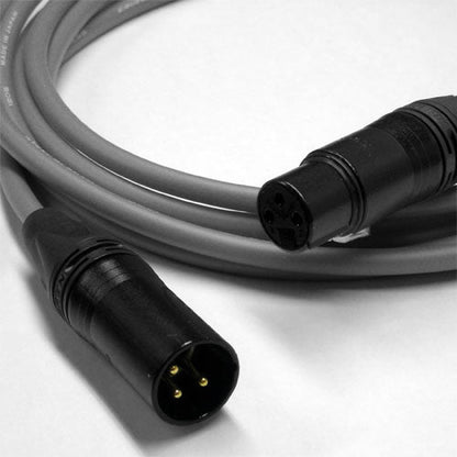Canare Star Quad XLR Microphone Cable Black/Gold 75 FT