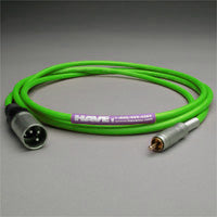 Canare Star Quad Audio Cable XLR Male to RCA Male 10 FT