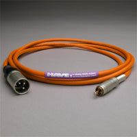 Canare Star Quad Audio Cable XLR Male to RCA Male 10 FT