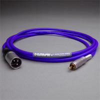 Canare Star Quad Audio Cable XLR Male to RCA Male 25 FT