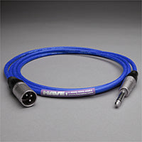 Canare Star Quad Audio Cable XLR Male to 1/4" TS Male 2 FT