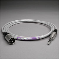 Canare Star Quad Audio Cable XLR Male to 1/4" TS Male 6 FT