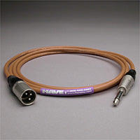 Canare Star Quad Audio Cable XLR Male to 1/4" TS Male 15 FT