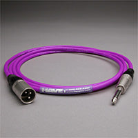 Canare Star Quad Audio Cable XLR Male to 1/4" TS Male 15 FT