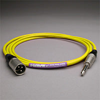 Canare Star Quad Audio Cable XLR Male to 1/4" TS Male 15 FT