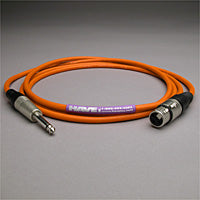 Canare Star Quad Audio Cable XLR Female to 1/4" TS Male 10 FT