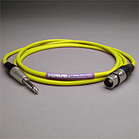 Canare Star Quad Audio Cable XLR Female to 1/4" TS Male 10 FT