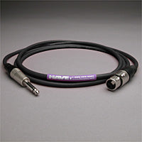 Canare Star Quad Audio Cable XLR Female to 1/4" TS Male 15 FT