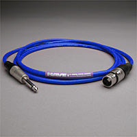 Canare Star Quad Audio Cable XLR Female to 1/4" TS Male 50 FT