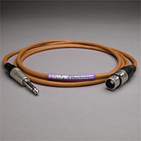 Canare Star Quad Audio Cable XLR Female to 1/4" TS Male 50 FT