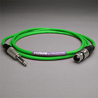 Canare Star Quad Audio Cable XLR Female to 1/4" TS Male 50 FT