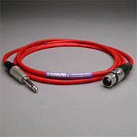 Canare Star Quad Audio Cable XLR Female to 1/4" TS Male 50 FT