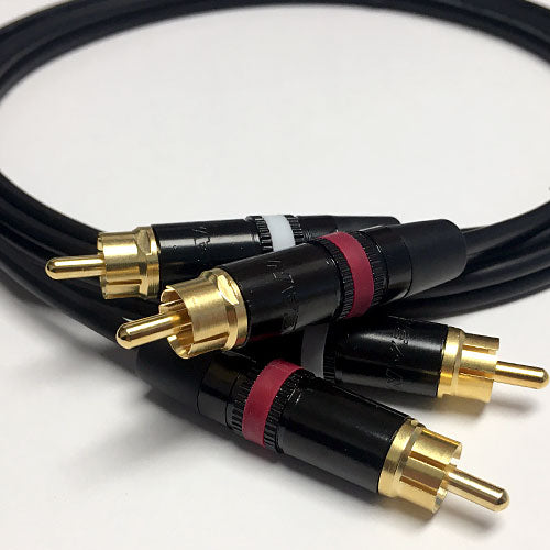 Flexygy Premium Stereo Audio Cable Dual RCA Male 5 FT