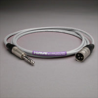 Canare Star Quad Audio Cable XLR Male to 1/4" TRS Male 2 FT