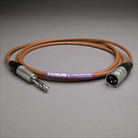 Canare Star Quad Audio Cable XLR Male to 1/4" TRS Male 6 FT