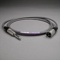 Canare Star Quad Audio Cable XLR Male to 1/4" TRS Male 6 FT