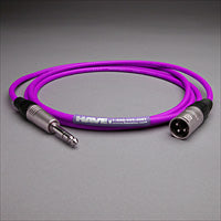 Canare Star Quad Audio Cable XLR Male to 1/4" TRS Male 15 FT