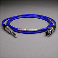 Canare Star Quad Audio Cable XLR Female to 1/4" TRS Male 2 FT