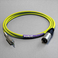 Canare Star Quad Audio Cable XLR Male to 3.5mm TRS Male 2 FT