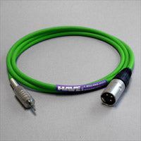 Canare Star Quad Audio Cable XLR Male to 3.5mm TRS Male 6 FT