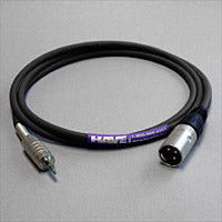 Canare Star Quad Audio Cable XLR Male to 3.5mm TRS Male 50 FT