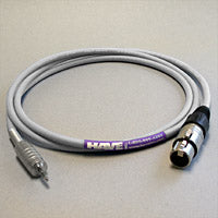 Canare Star Quad Audio Cable XLR Female to 3.5mm TRS Male 10 FT