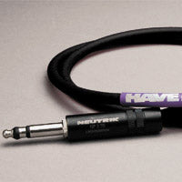 Canare Star Quad 1/4" Longframe Patch Cable Black 5 FT