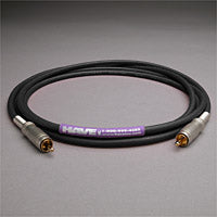 Canare Star Quad Audio Cable RCA Male to RCA Male 2 FT