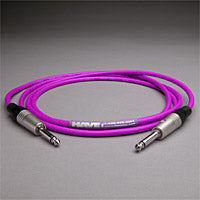 Canare Star Quad Audio Cable 1/4-inch TS Male to TS Male 2 FT