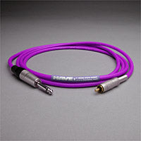 Canare Star Quad Audio Cable RCA Male to 1/4-inch TS Male 6 FT