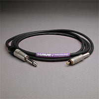 Canare Star Quad Audio Cable RCA Male to 1/4-inch TS Male 6 FT