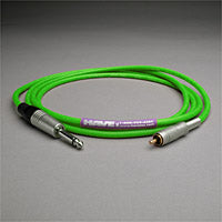 Canare Star Quad Audio Cable RCA Male to 1/4-inch TS Male 10 FT