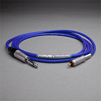 Canare Star Quad Audio Cable RCA Male to 1/4-inch TS Male 25 FT