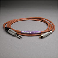 Canare Star Quad Audio Cable RCA Male to 1/4-inch TS Male 25 FT