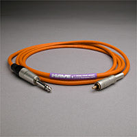 Canare Star Quad Audio Cable RCA Male to 1/4-inch TS Male 25 FT