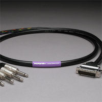 Canare Analog Audio Snake Cable 25Pin DSub to 8 TS Male 25 FT