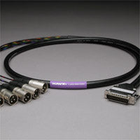 Canare Analog Audio Snake Cable 25Pin DSub to 8 XLR Male 25 FT