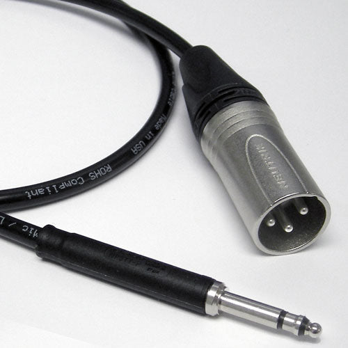 FLEXYGY Bantam Audio Adapter Cable Bantam TT to XLR Male 3 FT