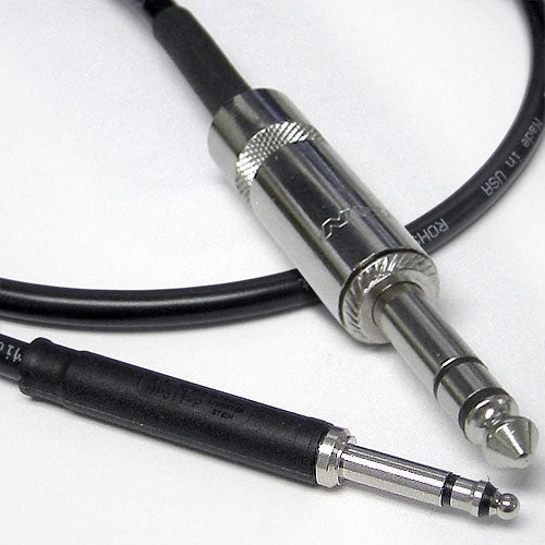 FLEXYGY Bantam TT Audio Adapter Cable to 1/4" TRS Male 15 FT