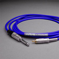 Canare GS-6 Audio Interconnect RCA Male to 1/4" TS Male 25 FT