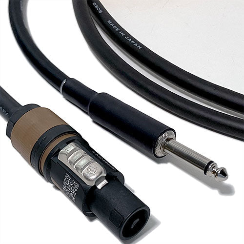 Canare 13GA Star Quad Speaker Cable Speakon to 1/4" TS 100 FT