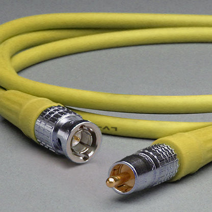 Canare LV-61S 75-Ohm BNC-RCA Video Cable 10 FT