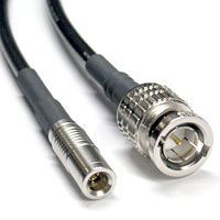 Canare L-2.5CHD 3G SDI Cable DIN 1.0/2.3 to BNC 5 FT