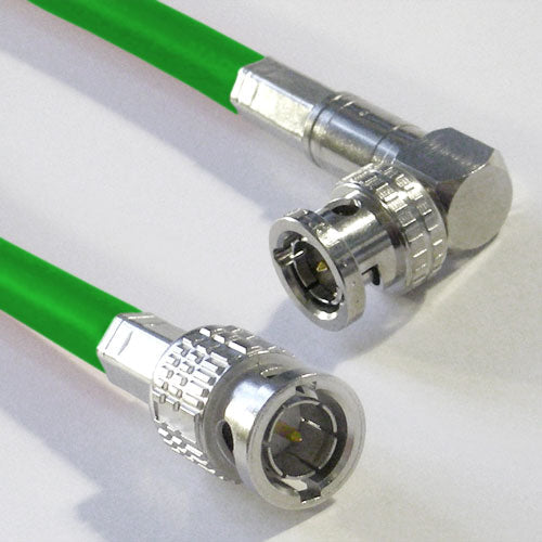 Canare L-5CFW 3G-SDI HD Video Cable BNC-BNC Right Angle 2 FT