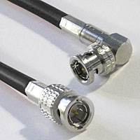 Canare L-5CFW 3G-SDI HD Video Cable BNC-BNC Right Angle 250 FT