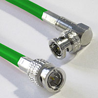 Canare L-5CFW 3G-SDI HD Video Cable BNC-BNC Right Angle 250 FT